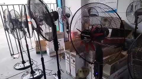 Floor fan inspection, Running test, China inspection company, factory evaluation, Supplier audit