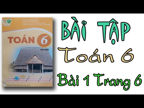 Video Sách Bài tập toán lớp 6| Kết nối tri thức với cuộc... - YouTube