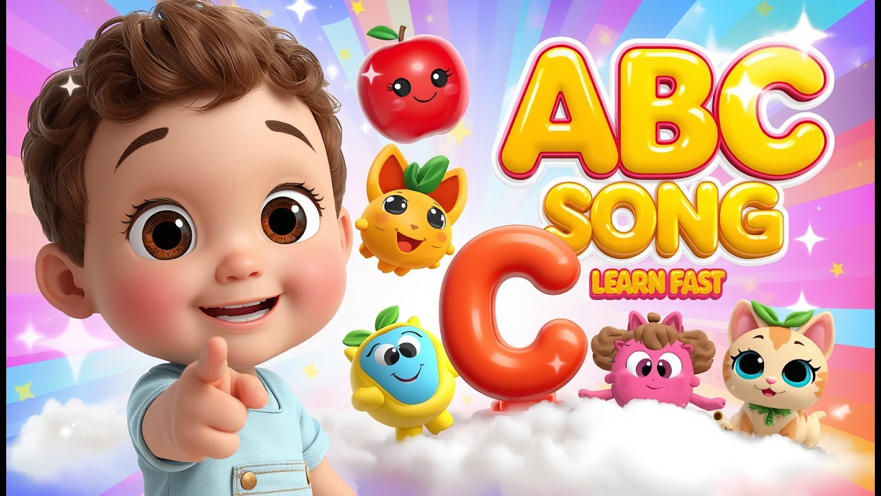 ABC Song for Kids | Learn A to Z with Fun Animation | Easy Alphabet ...