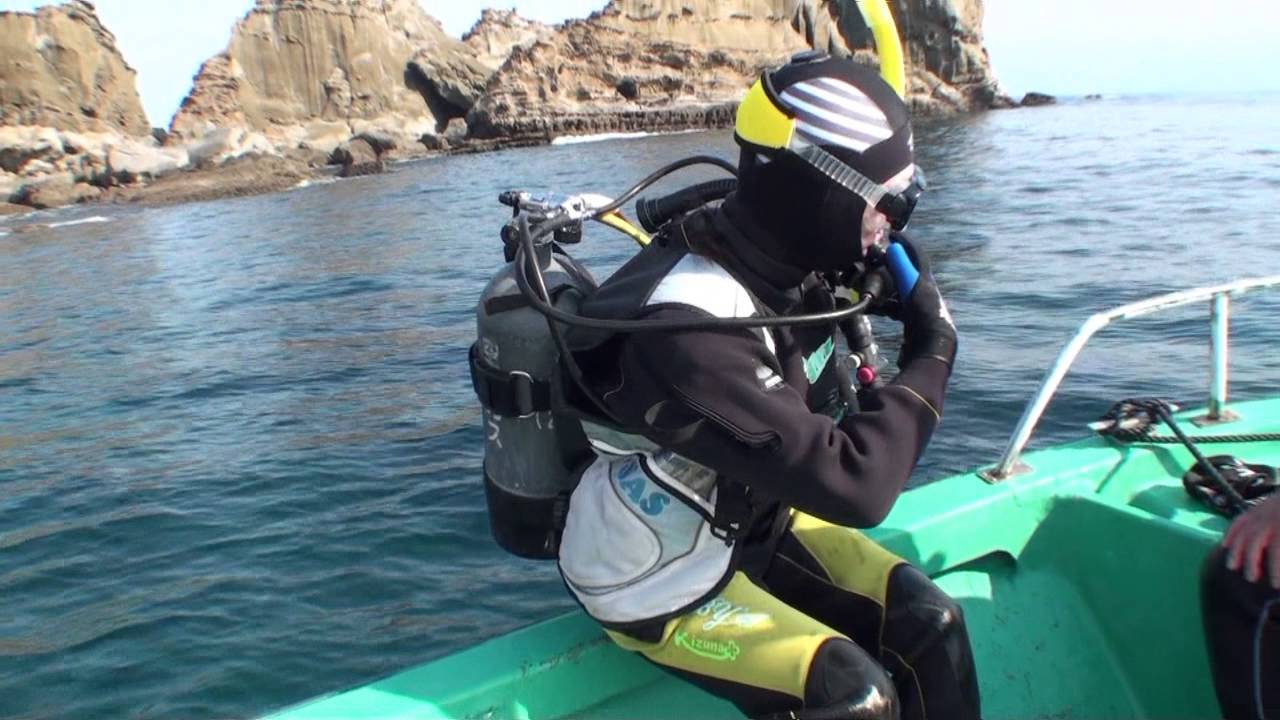 宮崎でダイビング初ドライスーツダイブSeaQueen宮崎