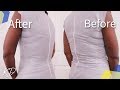 HOW TO REDUCE THE ZIP BULGE TUTORIAL | KIM DAVE