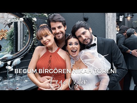 Begüm Birgören Nikah Töreni | Begüm Birgören Mehmet Cemil Evlendi