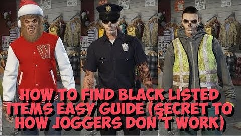 HOW TO Find Blacklisted Items On Save Editor Ped Outfit Save Wizard Modded Outfit Gta 5 Merge Glitch