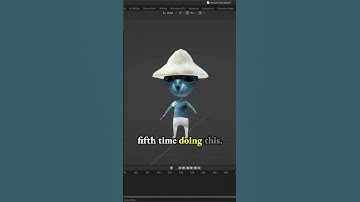 Start from beginning again. Fifth try.- Smurf Cat meme - low poly 3d model game character in Blender