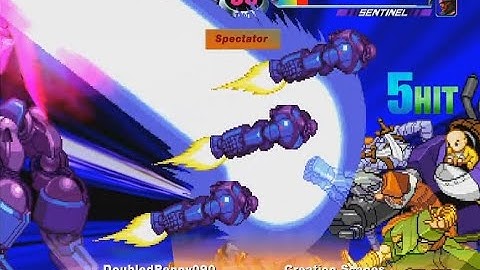 MvC2: Tenderloin Guile/Mando Comeback vs Storm/Cab/Sent [Creation Scapes] .2.8.21:.