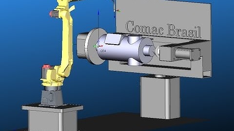 COMAC - Programação off-line de robô de solda