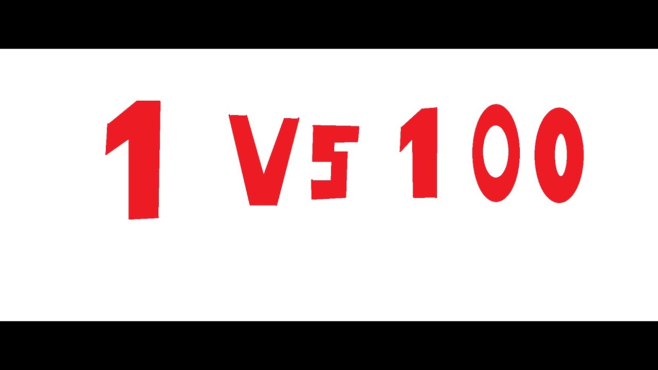 UN PLAYER VS 100 BOT NEMICO!!!!😱😱