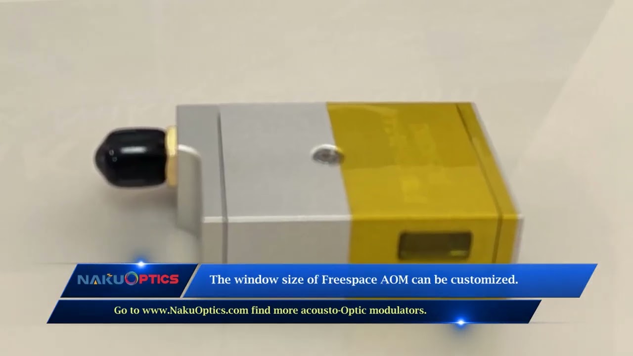 Introduction to 780nm Free-Space AOM with RF Drivers