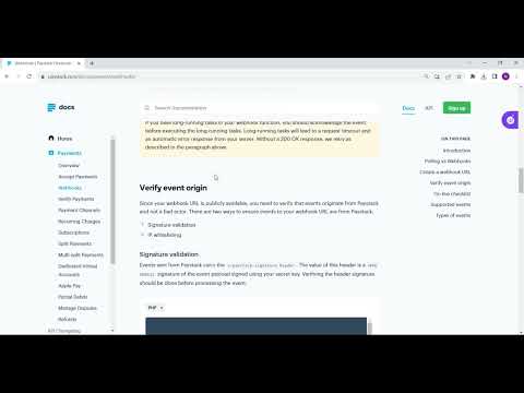 Webhook Paystack in Laravel