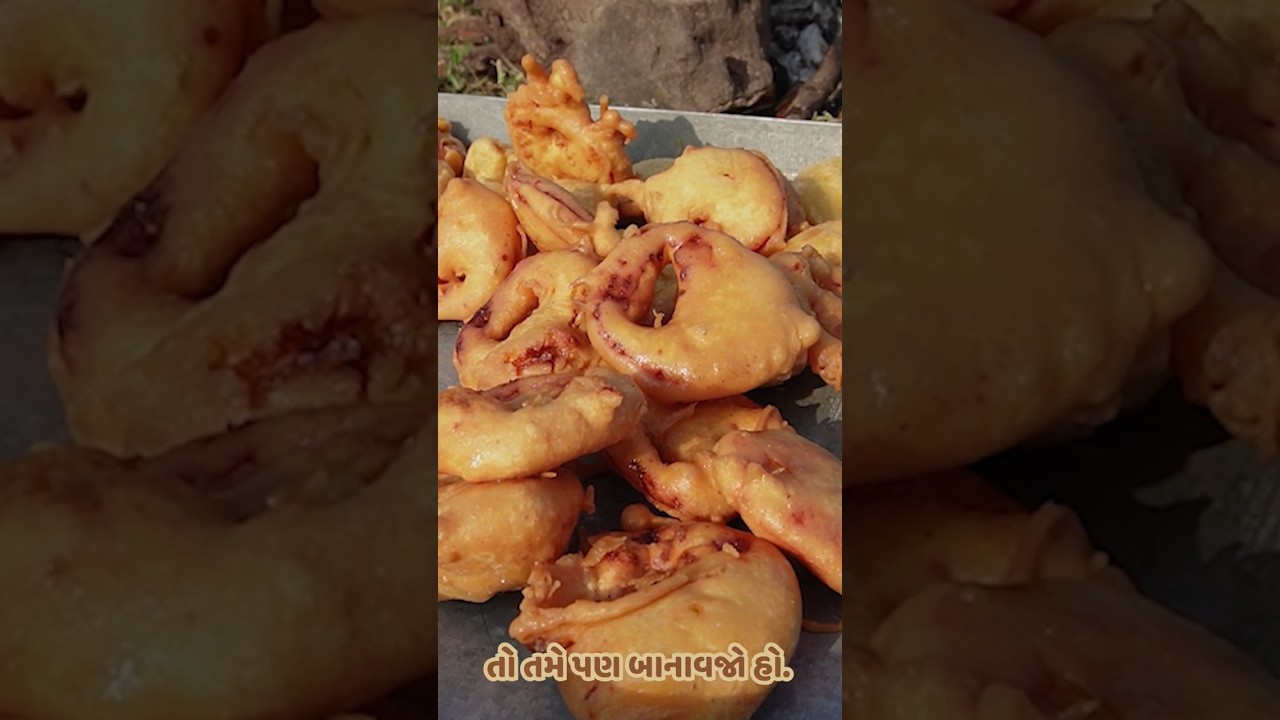8Type Bhajiya #gujaratirecipes #gujaraticooking #onlinerasoiya #villagelife  #shots