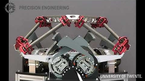 Brief look at T-Flex flexure-based hexapod for large range of motion