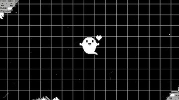 CUTE intro template (white pixel ghost) | FREE FOR USE