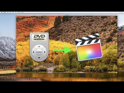 Final Cut Pro X | How to Import a DVD into Final Cut Pro 10