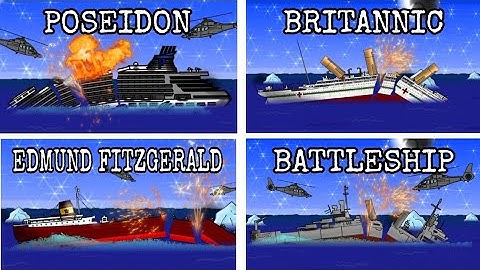 SINKING SHIPS LIKE TITANIC 🛳️⚓ Flipaclip