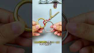 You Can Remove Gold Ring Just Three Second #iq #brainteaser iqtest #puzzle