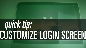 How To Customize Login Screen Background