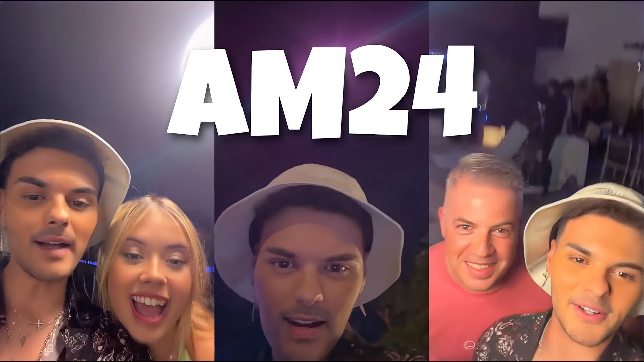 ABRAHAM MATEO celebra su 24 CUMPLEAÑOS en TikTok