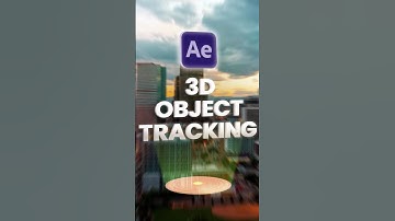 3D Camera Tracking After Effects | Object Tracking #tutorial #aftereffects