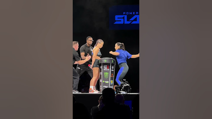 Powerslap Slap Highlights Paige Van Zant vs Chelsea Dodson