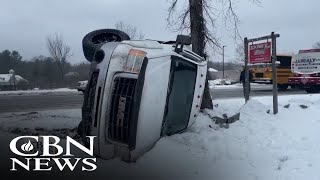 Dangerous Arctic Cold and Snow Pummel Midwest and Deep South