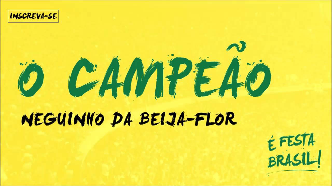 neguinho da beija flor domingo eu vou ao maracana