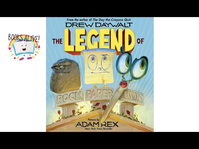 LEGEND OF ROCK, PAPER, SCISSORS BOOK CRAFT by Fun With Books