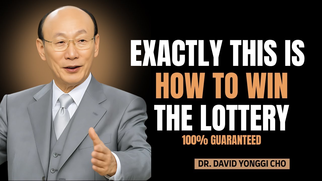 The Secret Formula to Win the Lottery That Really Works (FOOLPROOF) | Dr. DAVID YONGGI CHO