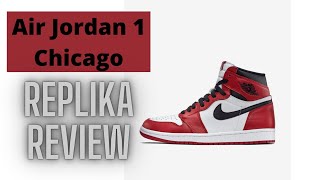 Sepatu REPLIKA Jordan 1 Chicago!!! Review!! ASLI KEREN BANGET INI!!