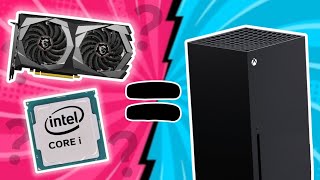 سخت افزار ایکس باکس سریز ایکس معادل چه سی پی یو و کارت گرافیکی هستش ؟؟ 👀🤔