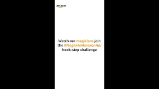 Catch a glimpse of #MagicHaiAmazonHai hookstep challenge