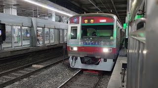 ソウル地下鉄1号線仁川行102編成龍山駅発車