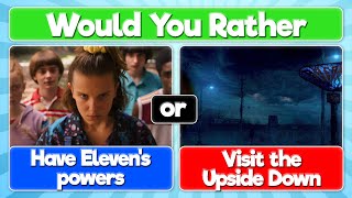 Would You Rather... Stranger Things edition! screenshot 2