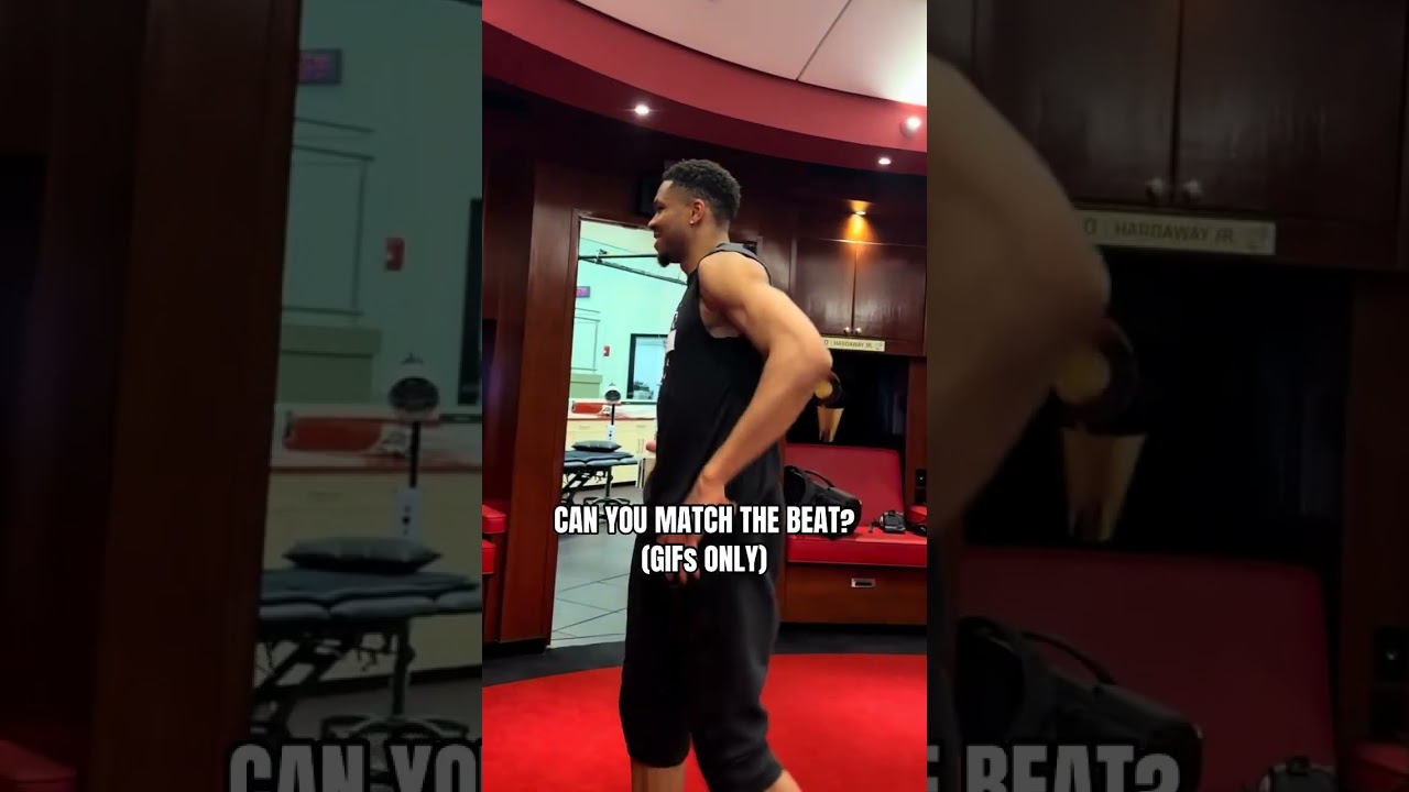Difficult level: EXPERT 🤣🔥 #nba #basketball #miamiheat #giannis #gif #dance #fun