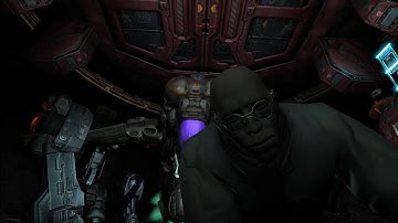 Doom 3 DLC Lost Mission Ending PC 2012 HD 2013 HD Marine Walkthrough Part 8 Razeen Natha