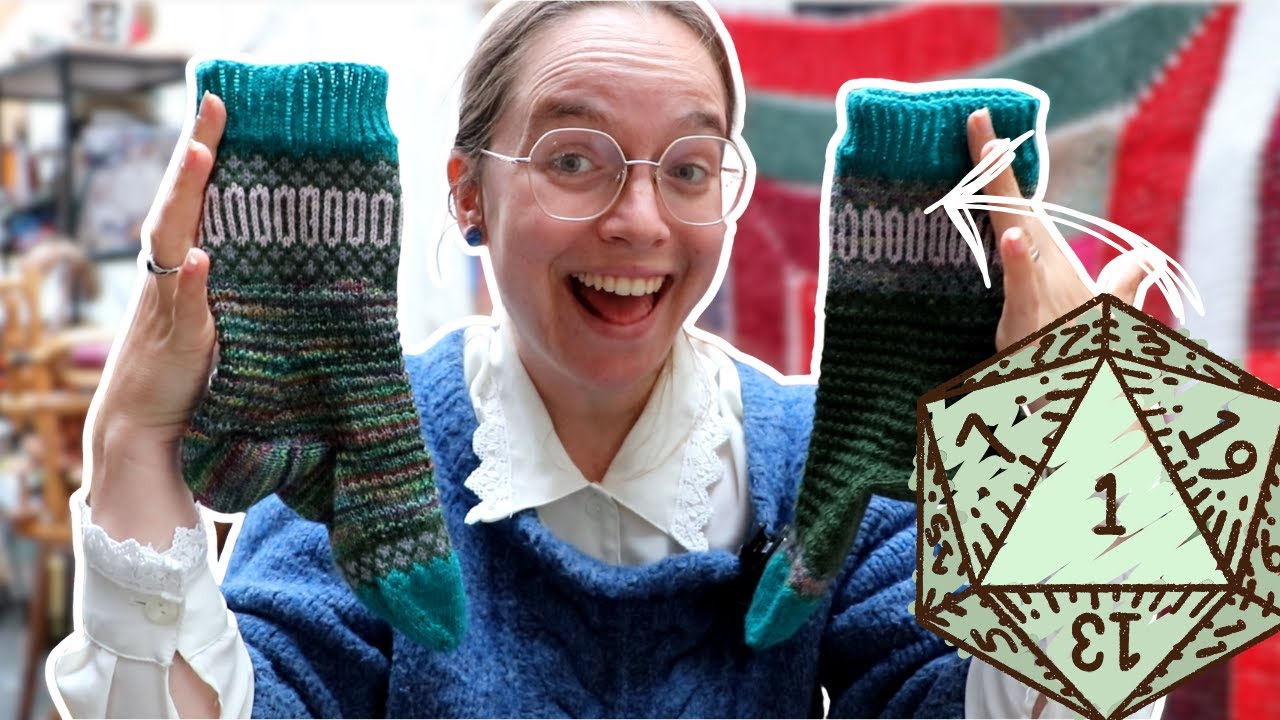 Roll for Socktober: a Chaotic Collaboration and Knit Along