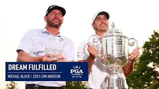 Michael Blocks Fairytale Of New York 2023 Pga Championship