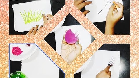 5 easy painting ideas for kids | Amazing painting hacks for kids using everyday objects |