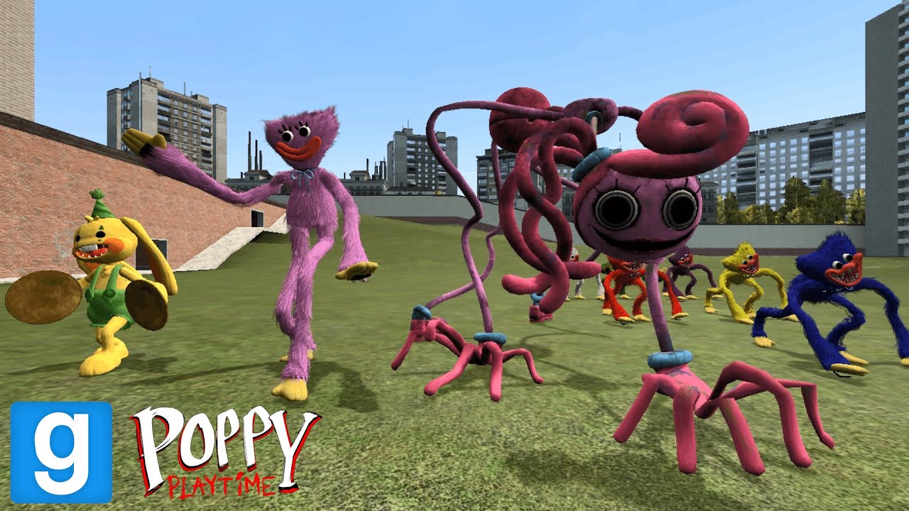 ALL NEW POPPY PLAYTIME CHAPTER 2 JUMPSCARES In Garry's Mod! 