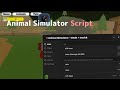 Animal Simulator Script - Added speed/jump back + KillType
