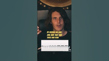 How to count rhythms in music by subdividing #musictutorial #musictheory #musiclessons