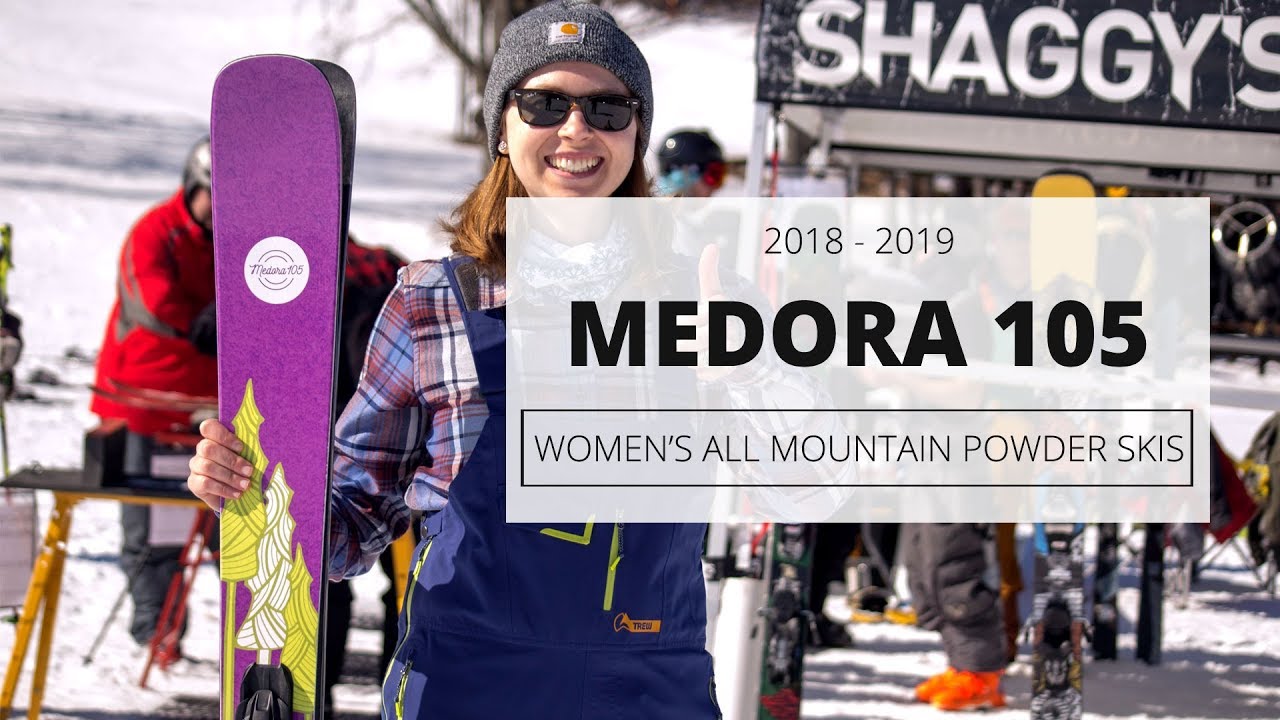 2018 Medora 105 Women's All Mountain/Powder Skis Shaggy's Copper