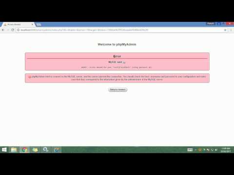 Installing phpMyAdmin on Windows Server