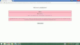 Installing phpMyAdmin on Windows Server