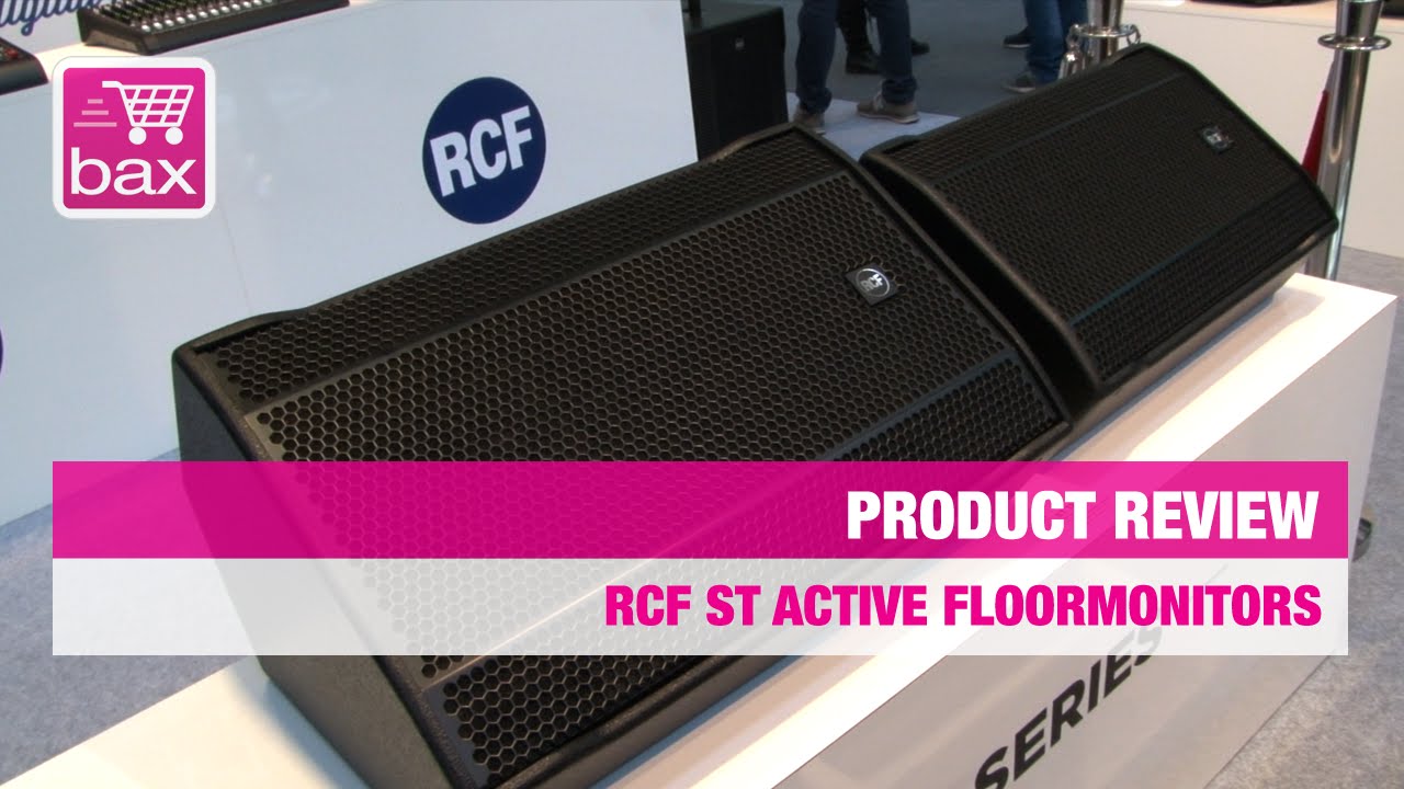 Musikmesse 2015 - RCF ST Active Floormonitors 