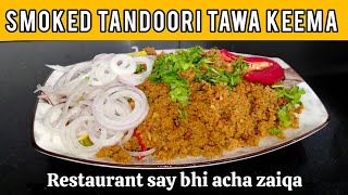 Smoked Tandoori Tawa Keema Recipe by Vaneeza Tahir