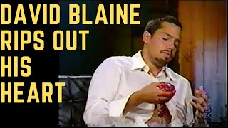 David Blaine Rips Out His Heart On Last Call With Cason Daly Show