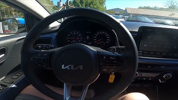 How to Find Odometer on Speedometer Display in Kia Rio IV ( 2017 – now )