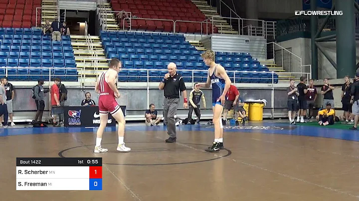 126 Lbs Cons 16 2 Ryan Scherber Minnesota Vs Sam F...