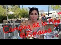 Travelling through France in a motorhome with dogs. The Slaws review Camping de la Plage in Grimaud.