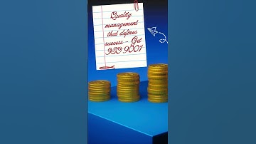 Get ISO 9001 Certified